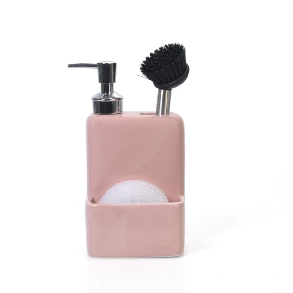 Ceramic Liquid Soap Dispenser Set