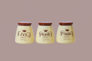 tea coffee sugar containers